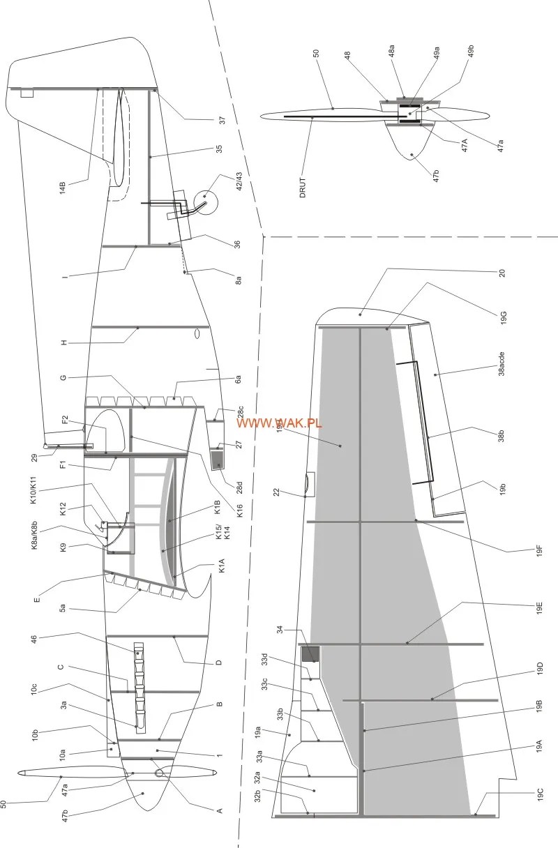 Papierový model - Mustang Mk.Ia